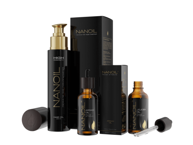 OLEJKI DO WŁOSÓW NANOIL
